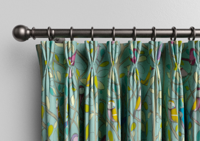Tweety, Duckegg - Made to Measure Curtains - Image 11